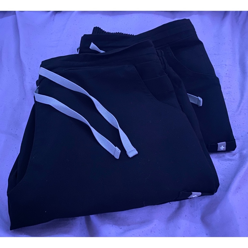 *2 PAIR* FIGS Skinny Leg Scrub Pants Medium TALL